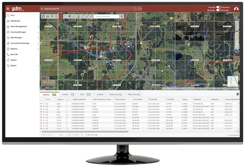 gdm Converge Software - Map Imagery